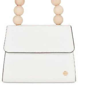 Olga Berg Wood Handle Bag